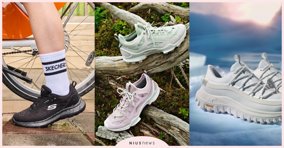 2025年6雙「雨天防水戰鞋」推薦！機車族救星SKECHERS、ECCO玫瑰粉聯名款不怕咕嚕咕嚕