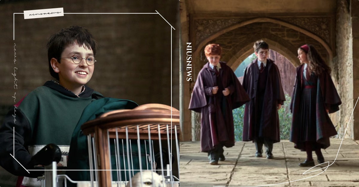 《哈利波特》HBO影集預告、劇照公開！新版哈利、榮恩、妙麗合體重現「霍格華茲入學名場面」