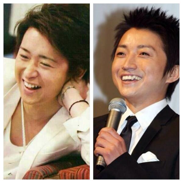 一,大野智(岚)/藤原龙也   撞脸指数 85%